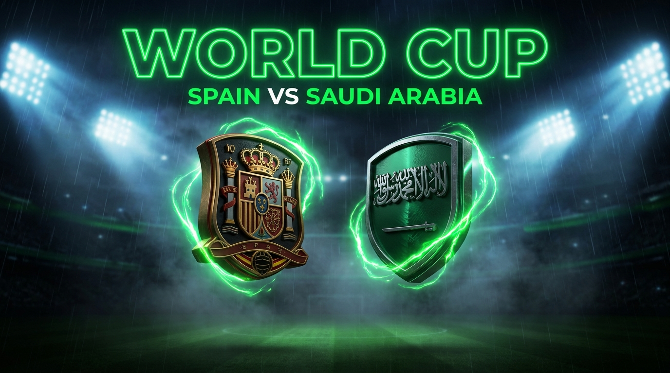 Spain vs Saudi Arabia